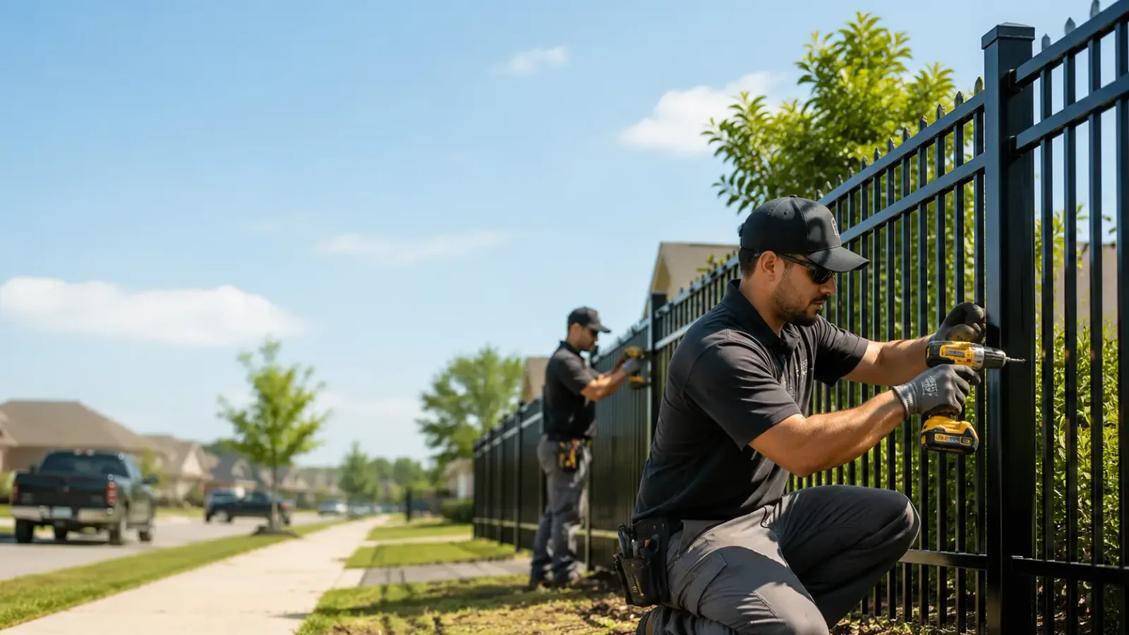 Metal Fence Installation in Sheffield, PA